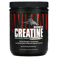 Animal, Micronized Creatine, Monohydrate Powder, Unflavored, 10.58 oz (300 g)