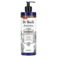 Dr. Teal&#x27;s, Body Lotion, Nourish &amp; Protect, Coconut Oil &amp; Essential Oils, 18 fl oz (532 ml)