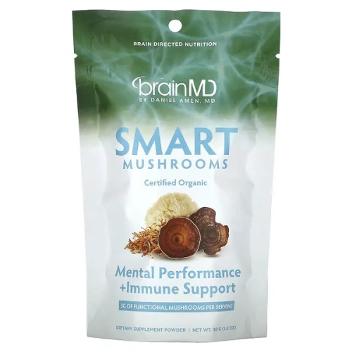 BrainMD, Smart Mushrooms, 3.2 oz (90 g)