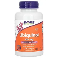 NOW Foods, Ubiquinol, 100 mg, 120 Softgels