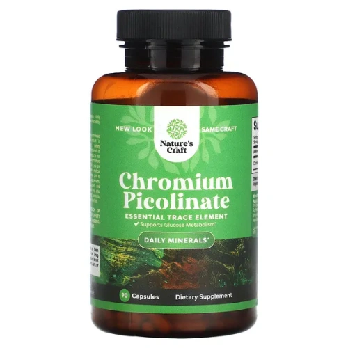 Nature&#x27;s Craft, Chromium Picolinate, 90 Capsules