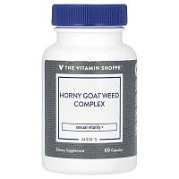 The Vitamin Shoppe, Men&#x27;s Horny Goat Weed Complex, 60 Capsules