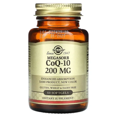 Solgar, Megasorb CoQ-10, 200 mg, 60 Softgels