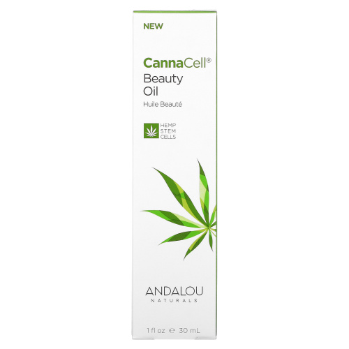 Andalou Naturals, CannaCell, косметическое масло, 30 мл (1 жидк. Унция) фото 2