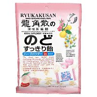 Ryukakusan, Throat Refreshing Herbal Drops, Peach, 15 Drops, 1.85 oz (52.5 g)