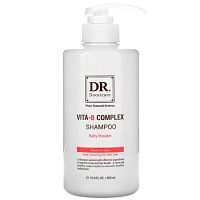 Doori Cosmetics, Vita-B Complex Shampoo, Baby Powder, 16.9 fl oz (500 ml)