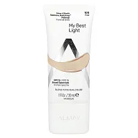 Almay, Smart Shade, Skintone Matching Makeup, SPF 15, 100 My Best Light, 1 fl oz (30 ml)