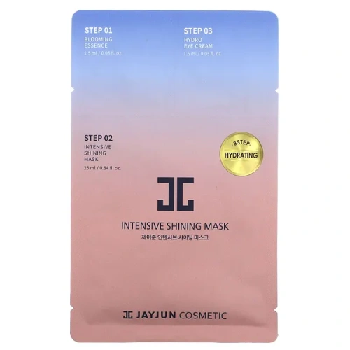 Jayjun Cosmetic, 3 Step Hydrating Beauty Mask, 1 Set