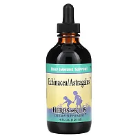 Herbs for Kids, Echinacea/Astragalus, Alcohol Free, 4 fl oz (120 ml)