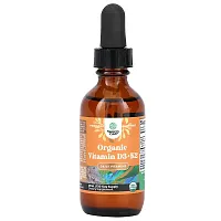 Nature&#x27;s Craft, Organic Vitamin D3 + K2, 60 ml