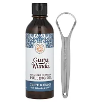 GuruNanda, Advanced Formula Pulling Oil, Teeth &amp; Gums, 8 fl oz (237 ml)