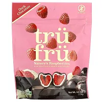 Tru Fru, Nature&#x27;s Raspberries, Hyper-Dried Fresh, White &amp; Dark Chocolate, 4.2 oz (119 g)