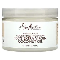 SheaMoisture, Head-To-Toe Nourishing Hydration, 100% Extra Virgin Coconut Oil, 10.1 oz (287 g)