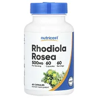 Nutricost, Rhodiola Rosea, 500 mg, 60 Capsules