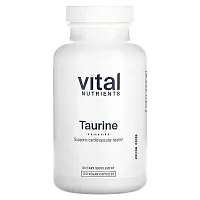 Vital Nutrients, Taurine, 120 Vegan Capsules