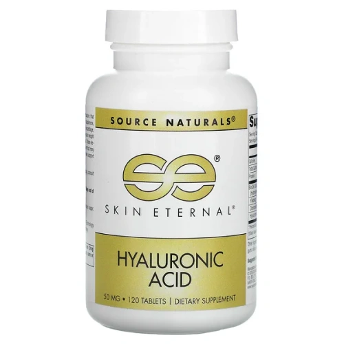 Source Naturals, Skin Eternal, Hyaluronic Acid, 50 mg, 120 Tablets