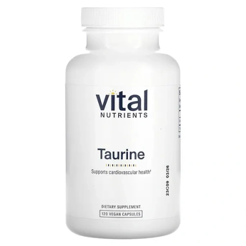 Vital Nutrients, Taurine, 120 Vegan Capsules