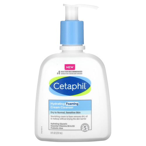 Cetaphil, Увлажняющая пенка для умывания, 237 мл (8 жидк. Унций)