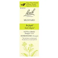 Bach, Original Flower Remedies, Mustard, 0.35 fl oz (10 ml)