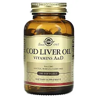 Solgar, Cod Liver Oil, 100 Softgels