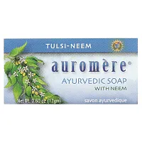 Auromere, Ayurvedic Bar Soap with Neem, Tulsi-Neem, 0.6 oz (17 gm)