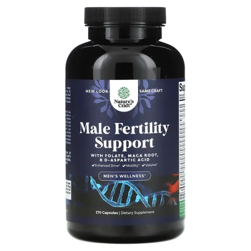 Nature&#x27;s Craft, Male Fertility Support, 270 Capsules