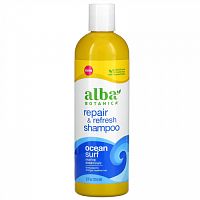 Alba Botanica, Восстанавливающий и освежающий шампунь, Ocean Surf, 355 мл (12 жидк. Унций)