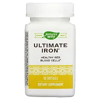 Nature&#x27;s Way, Ultimate Iron, 90 Softgels