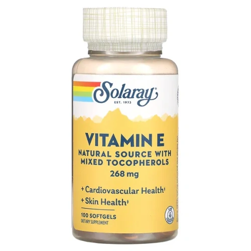 Solaray, Vitamin E, 268 mg, 100 Softgels