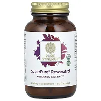 Pure Synergy, SuperPure® Resveratrol, 60 Capsules