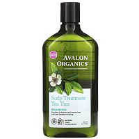 Avalon Organics, Шампунь для кожи головы, чайное дерево, 325 мл (11 жидк. унций)