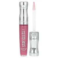 Rimmel London, Stay Glossy Lip Gloss, 140 Flower Power, 0.18 fl oz (5.5 ml)