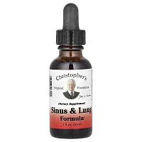 Christopher&#x27;s Original Formulas, Sinus &amp; Lung Formula, 1 fl oz (30 ml)