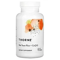 Thorne, Red Yeast Rice + CoQ10, 120 Capsules