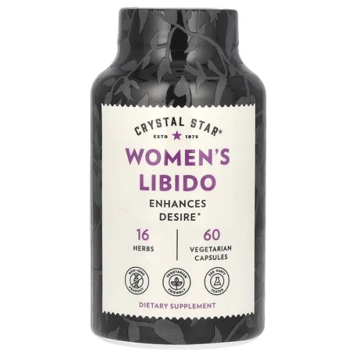 Crystal Star, Women&#x27;s Libido, 60 Vegetarian Capsules