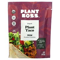 Plant Boss, Органические растительные тако без мяса, мягкие, 95 г (3,35 унции)