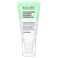 ACURE, Ultra Hydrating, Cucumber &amp; Hyaluronic Superfine Mist, 2 fl oz (59 ml)