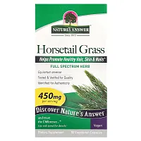 Nature&#x27;s Answer, Horsetail Grass, 450 mg, 90 Vegetarian Capsules