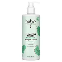 Babo Botanicals, Eucalyptus Remedy Shampoo &amp; Wash, 16 fl oz (473 ml)