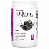 Ultima Replenisher, Смесь для приготовления напитка с электролитами, виноград, 306 г (10,8 унции)