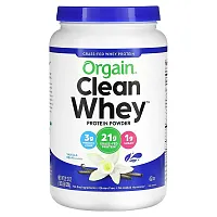 Orgain, Grass-Fed Whey Protein, Clean Whey Protein Powder, Vanilla Bean, 1.82 lbs (828 g)