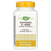 Nature&#x27;s Way, Buffered C-500, 500 mg, 250 Capsules