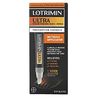 Lotrimin, Ultra Athlete&#x27;s Foot Cream with No Touch Applicator, 0.7 oz (20 g)