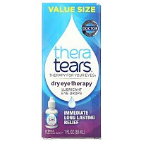 TheraTears, Dry Eye Therapy, Lubricant Eye Drops, 1 fl oz (30 ml)