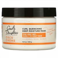 Carol's Daughter, Coco Creme, Маска для глубокого увлажнения Curl Quenching Deep Moisture Mask, 12 унций (340 г)