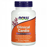 Now Foods, Clinical Cardio, Cardiovascular Support, 90 Veg Capsules