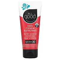 All Good Products, Kid&#x27;s Mineral Sunscreen, SPF 30, 3 fl oz (89 ml)