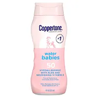 Coppertone, Солнцезащитный лосьон, Water Babies, SPF 50, 237 мл (8 жидк. Унций)