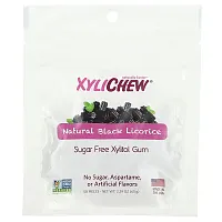 XyliDENT, Xylichew, Natural Black Licorice, 50 Pieces, 2.29 oz (65 g)