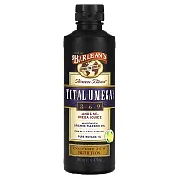 Barlean&#x27;s, Master Blend, Total Omega Supplement 3 · 6 · 9, Lemonade, 16 fl oz (473 ml)